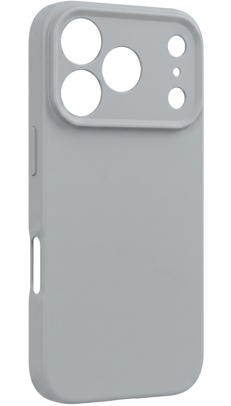 Husa pentru Apple iPhone 17 Pro Max, OEM, Silicon, Gri