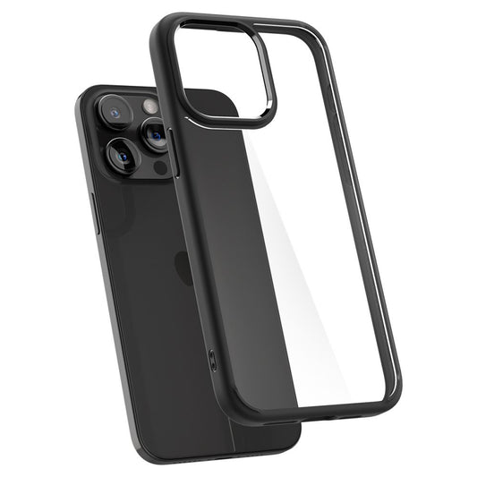 Husa pentru Apple iPhone 15 Pro, Spigen, Ultra Hybrid, Neagra Mata ACS06713