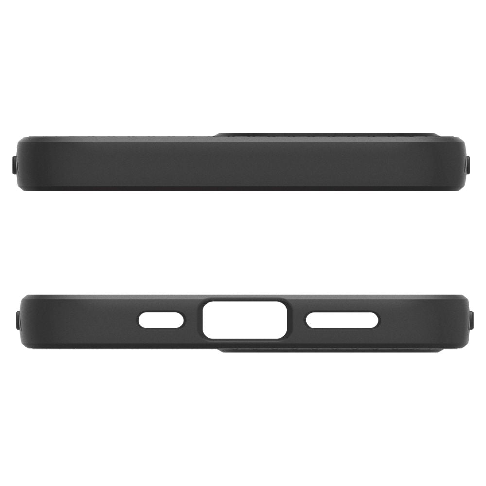 Husa pentru Apple iPhone 17e / 16e, Spigen, Liquid Air, Neagra ACS09161
