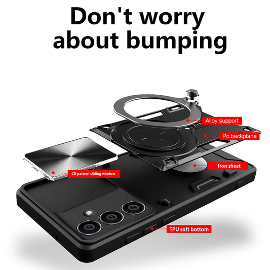 Husa pentru Honor 400 Smart 4G / X7d 4G / 400 Smart 5G, Techsuit, CamGuard Pro, Mov