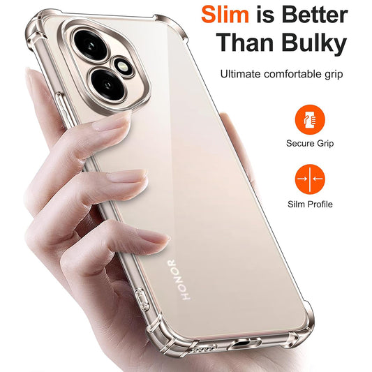 Husa pentru Honor 400, Techsuit, Shockproof Clear, Transparenta