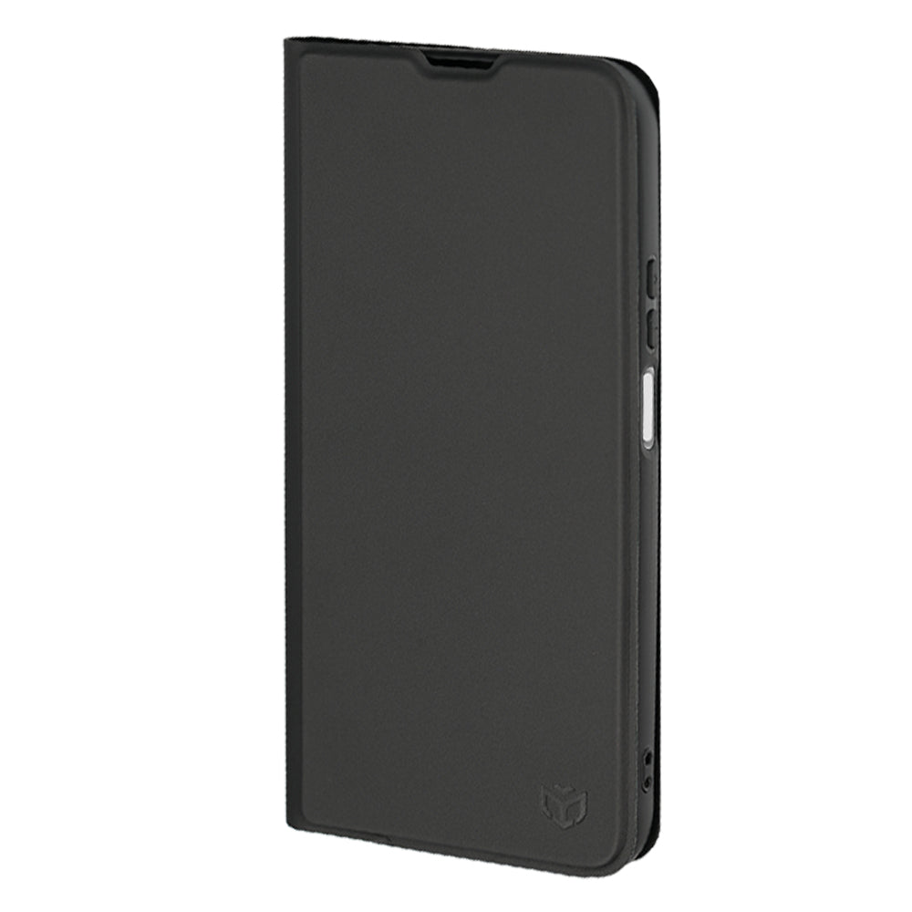 Husa pentru Honor 600 Smart, Techsuit, Magskin Book Long Blitz Cutout, Neagra