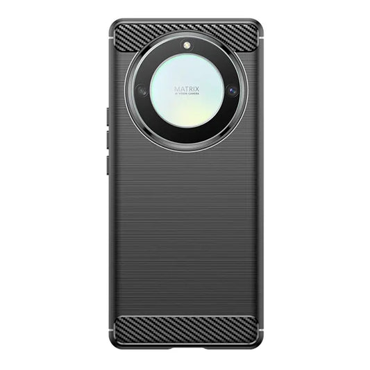 Husa pentru Honor Magic5 Lite, Techsuit, Carbon, Neagra