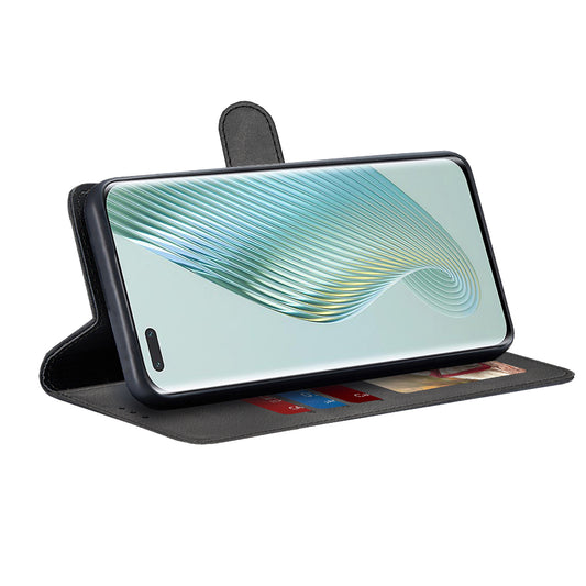 Husa pentru Honor Magic5 Pro, Techsuit, Diary Book, Neagra