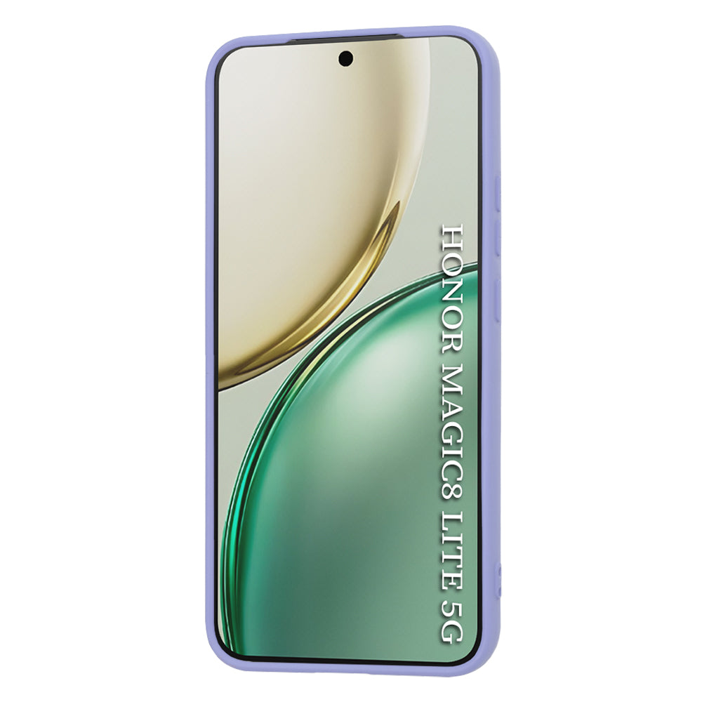 Husa pentru Honor Magic8 Lite, Techsuit, SoftFlex, Mov Deschis