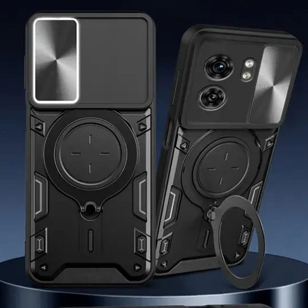 Husa pentru Honor X5c Plus, Techsuit, CamGuard Pro, Roz Aurie