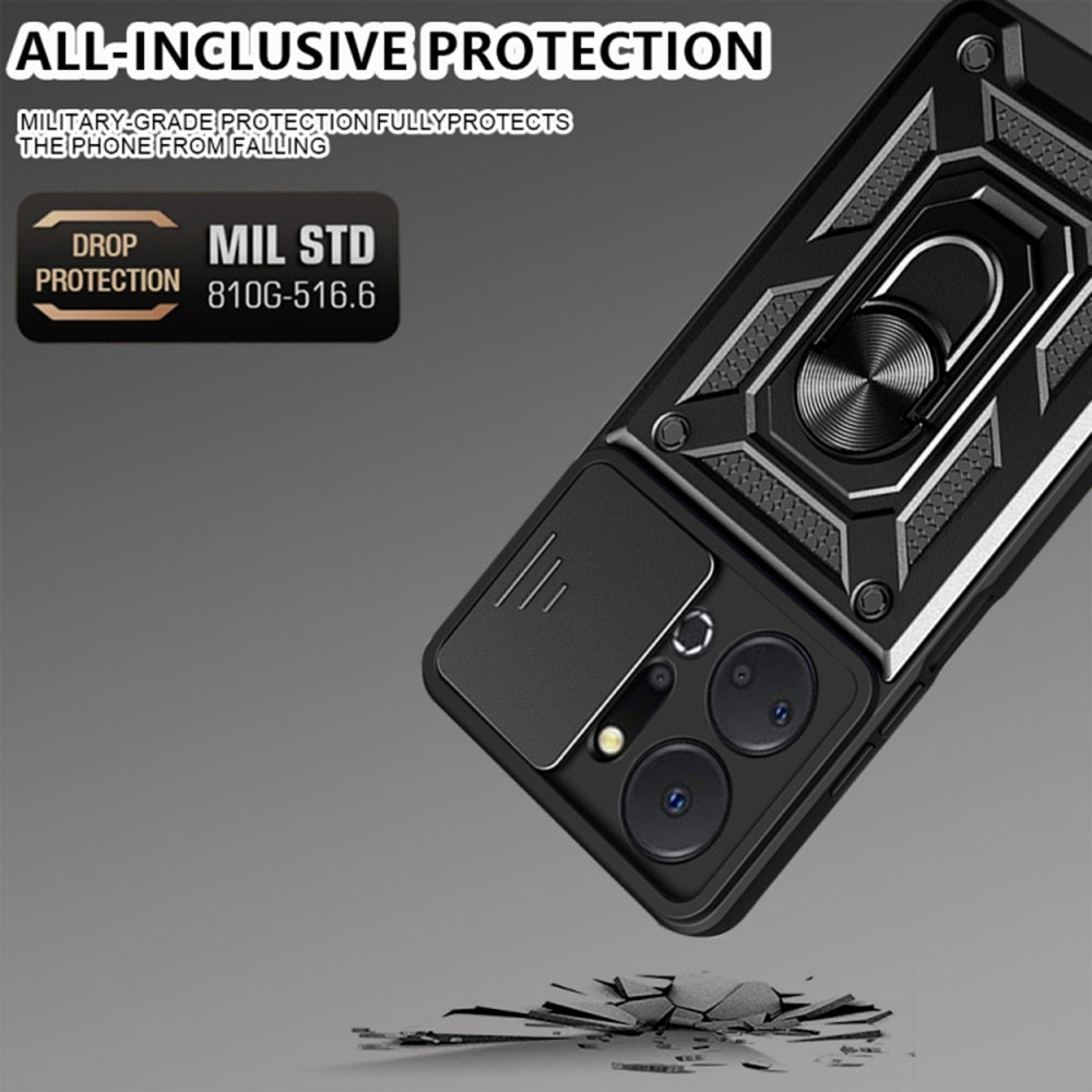 Husa pentru Honor X7a, Techsuit, CamShield, Albastra