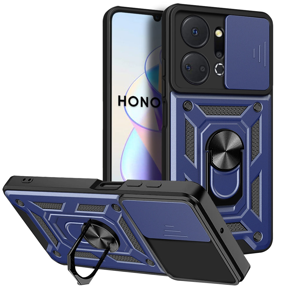 Husa pentru Honor X7a, Techsuit, CamShield, Albastra
