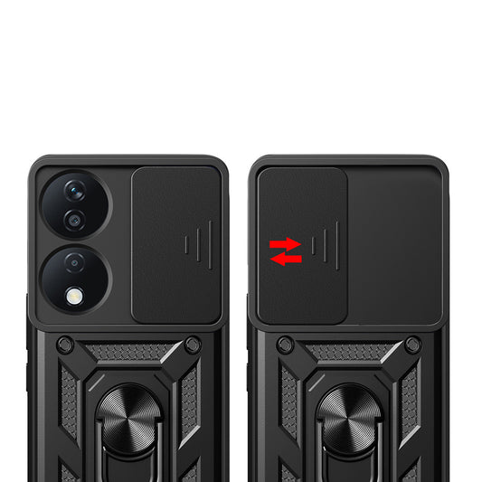 Husa pentru Honor X7b 5G / 90 Smart / X7b 4G, Techsuit, CamShield, Verde