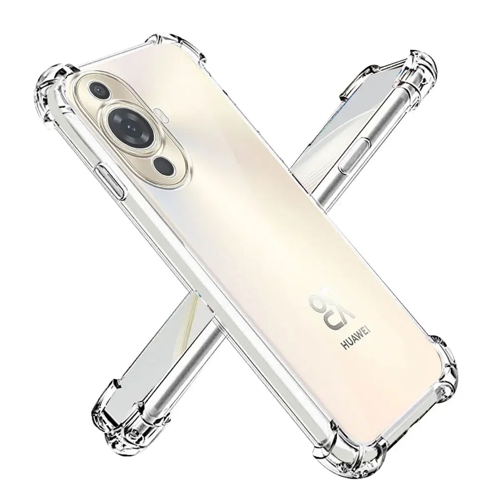 Husa pentru Huawei nova 12s / nova 11, Techsuit, Shockproof Clear, Transparenta
