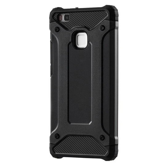 Husa pentru Huawei P9 lite (2016), Techsuit, Hybrid Armor, Neagra