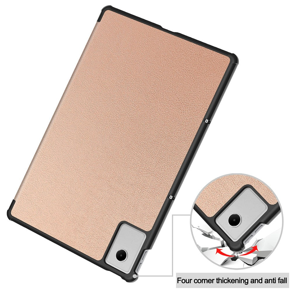 Husa pentru Lenovo Idea Tab Plus, Techsuit, FoldPro, Roz Aurie