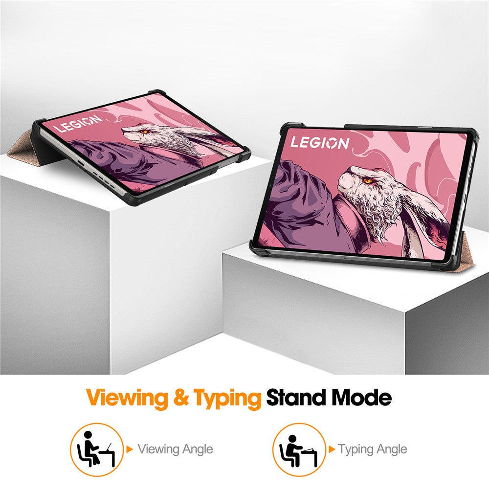 Husa pentru Lenovo Legion Y700 (2025), Techsuit, FoldPro, Roz Aurie