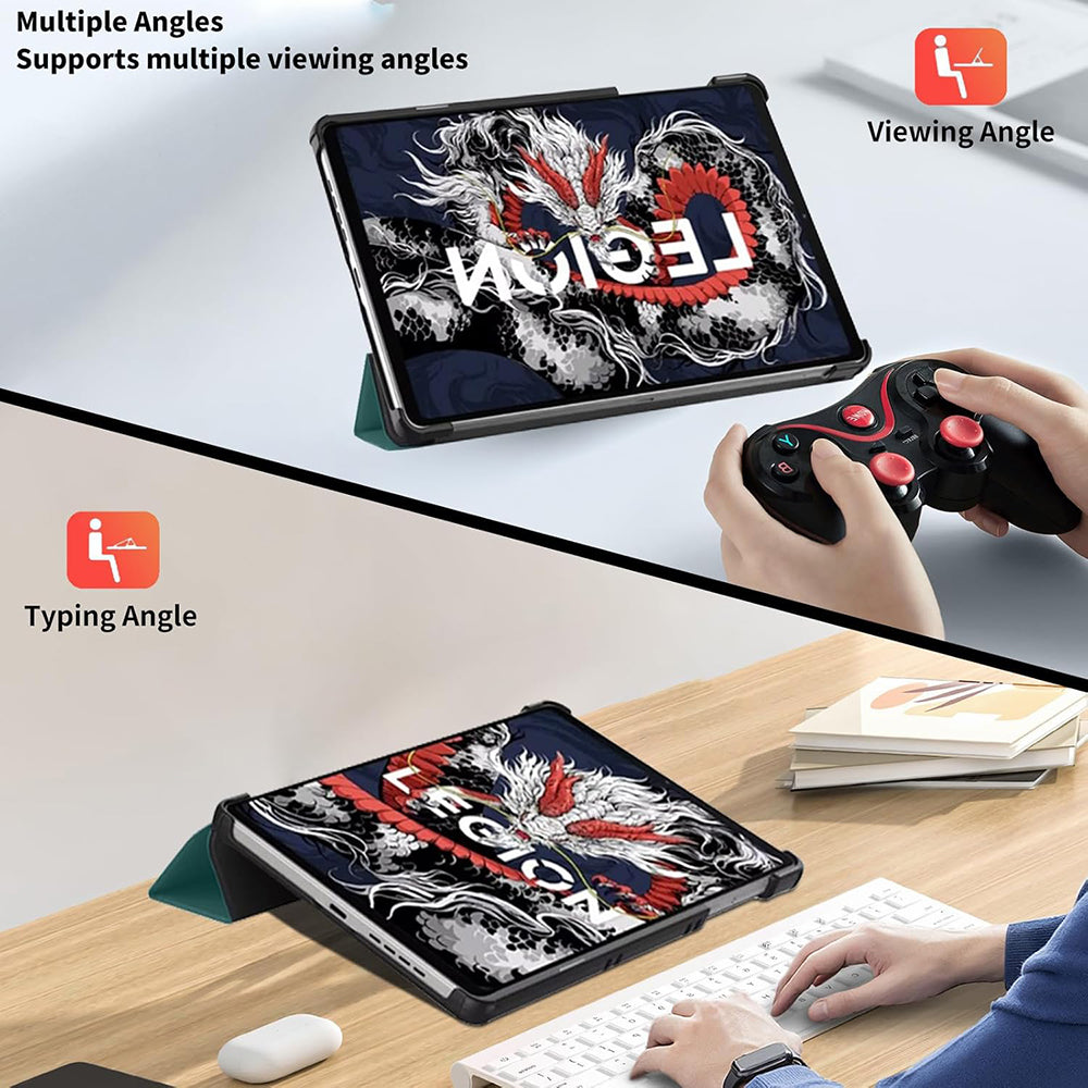 Husa pentru Lenovo Legion Y700 (2025), Techsuit, FoldPro Unicorn, Multicolor