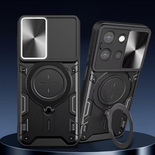 Husa pentru Motorola Edge 70 Fusion, Techsuit, CamGuard Pro, Neagra