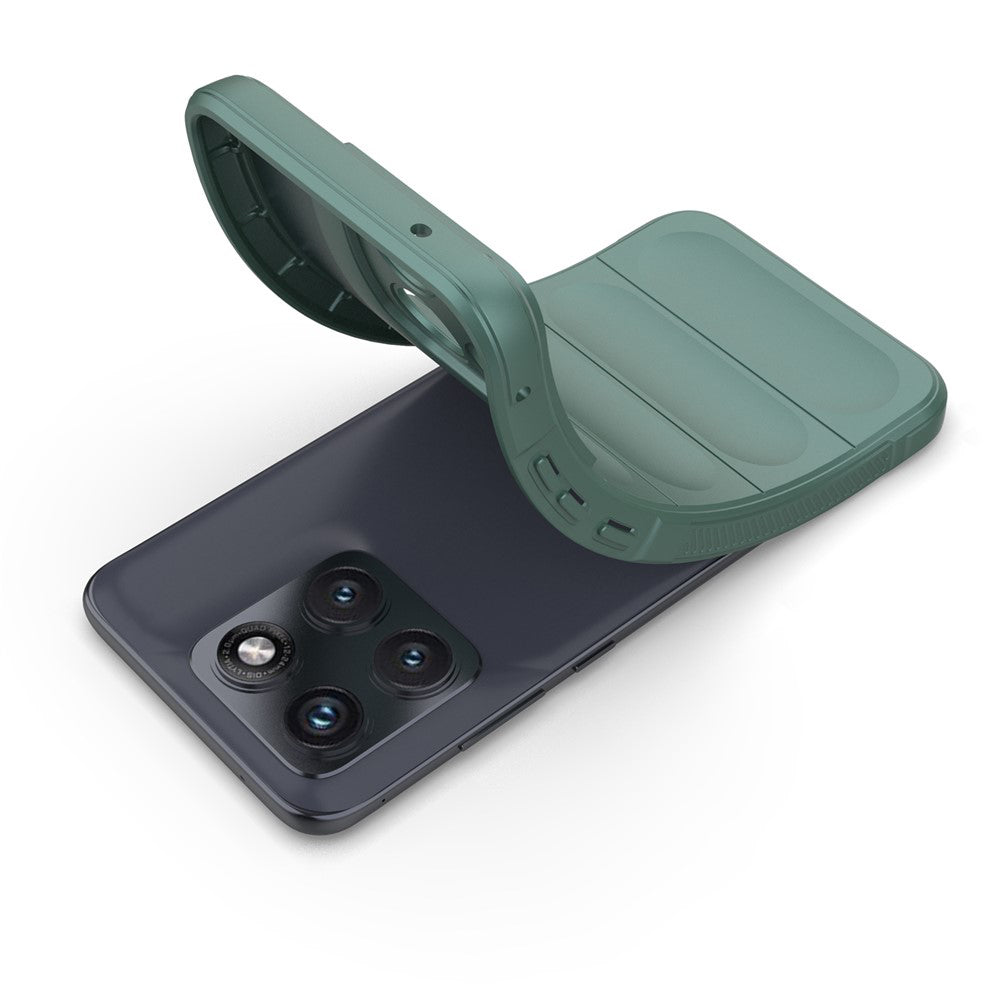 Husa pentru Motorola Edge 70 Fusion, Techsuit, Magic Shield, Verde
