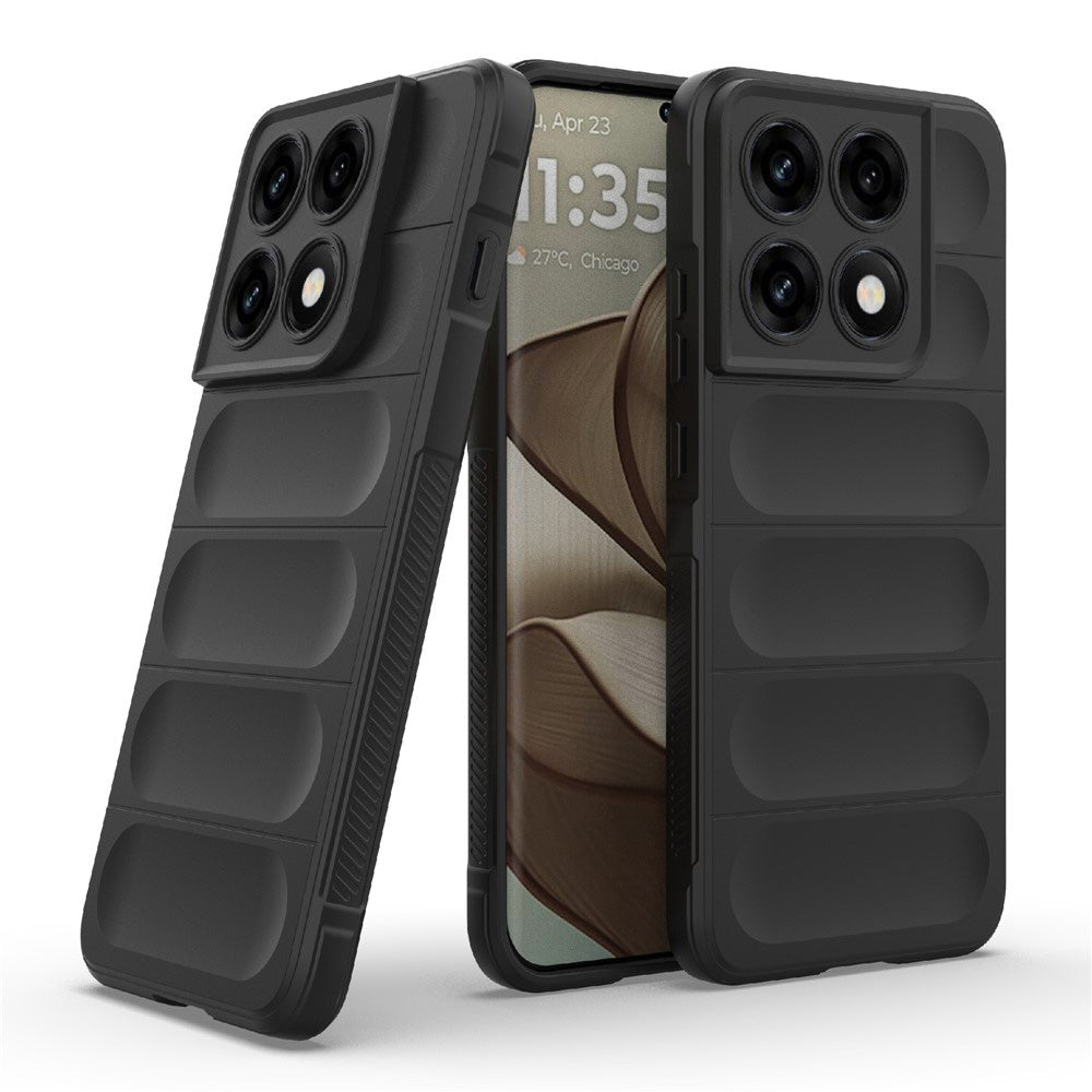 Husa pentru Motorola Edge 70 Pro, Techsuit, Magic Shield, Neagra