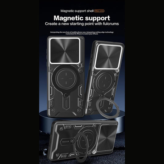 Husa pentru Motorola Edge 70, Techsuit, CamGuard Pro, Neagra