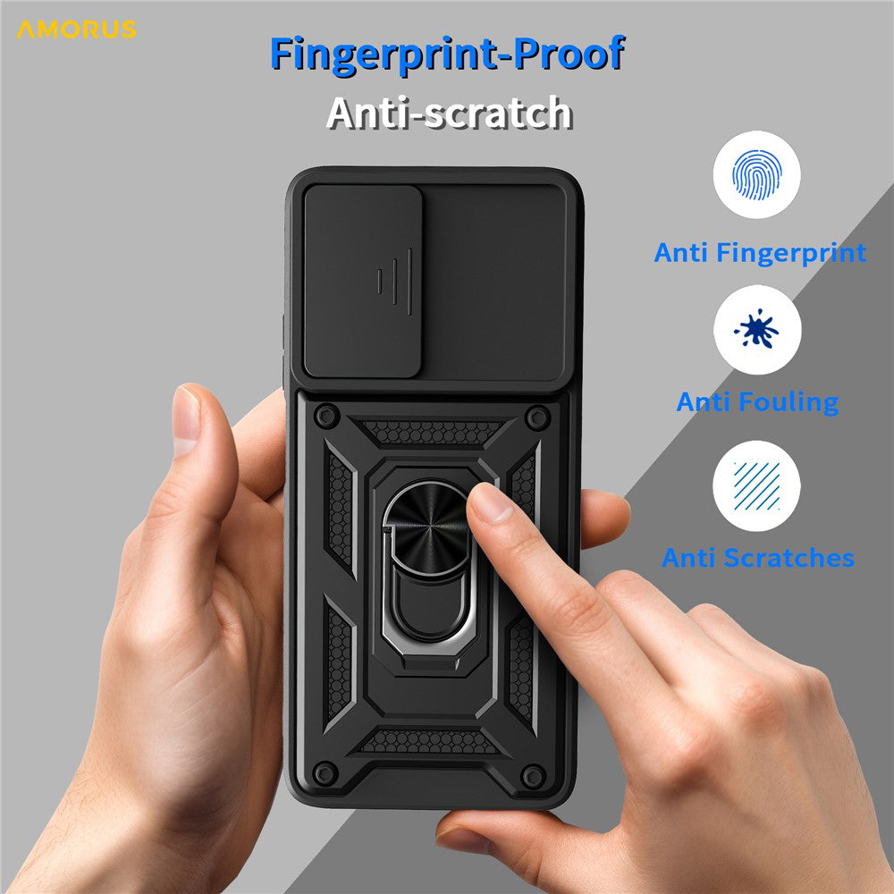 Husa pentru Motorola Moto G06, Techsuit, CamShield, Roz Aurie