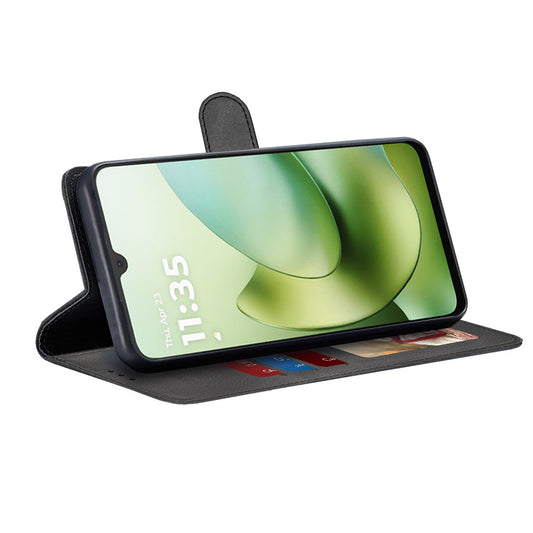 Husa pentru Motorola Moto G06, Techsuit, Diary Book, Neagra
