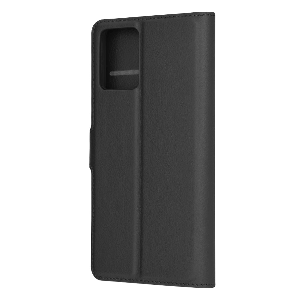 Husa pentru Motorola Moto G54, Techsuit, Leather Folio, Neagra