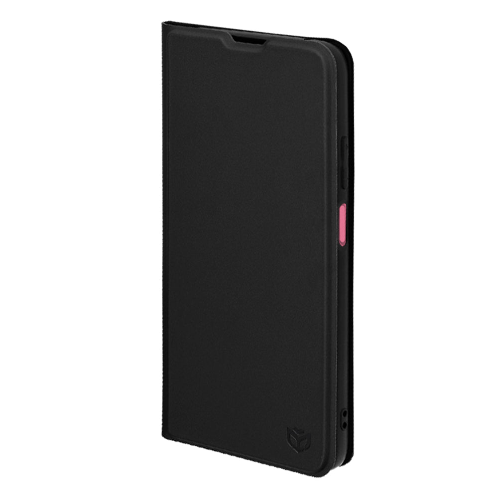 Husa pentru Motorola Moto G67 Power / G57 Power, Techsuit, Magskin Book, Neagra