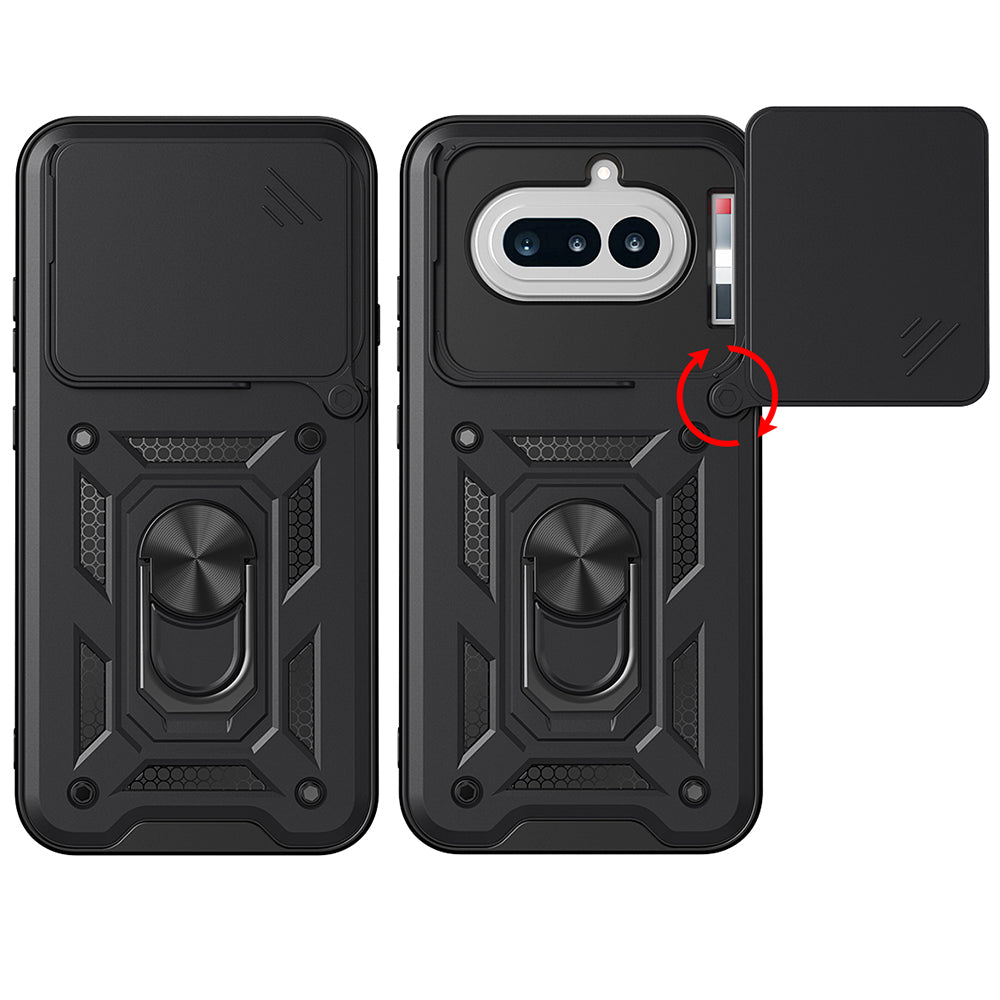 Husa pentru Nothing Phone (4a), Techsuit, CamShield, Albastra