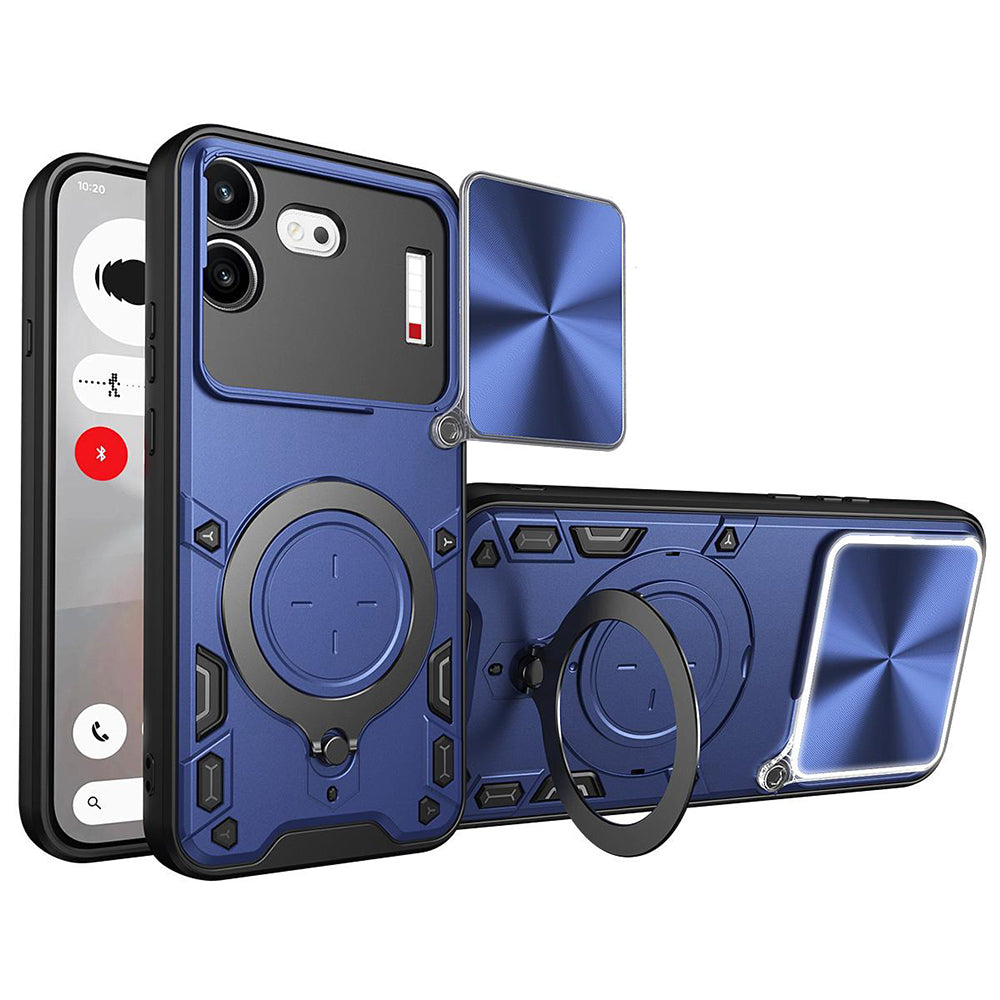 Husa pentru Nothing Phone (4b), Techsuit, CamGuard Pro, Albastra