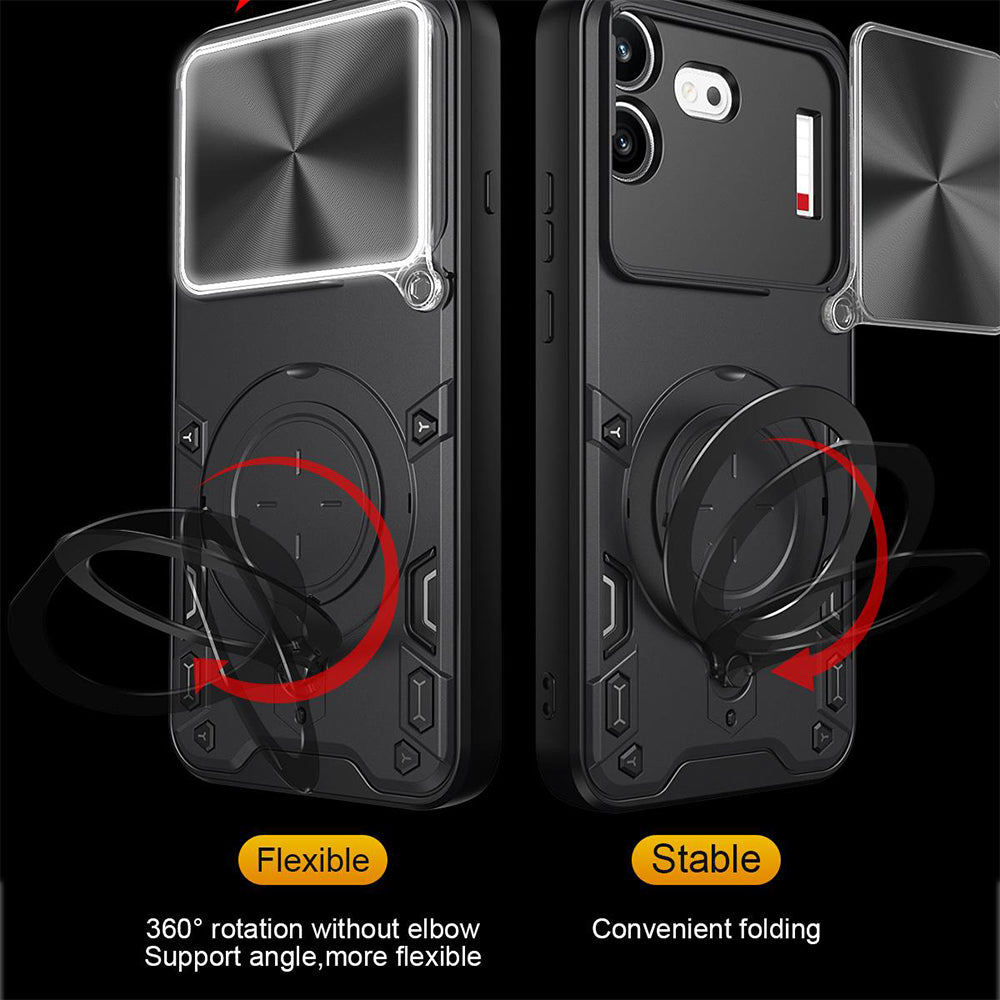 Husa pentru Nothing Phone (4b), Techsuit, CamGuard Pro, Neagra