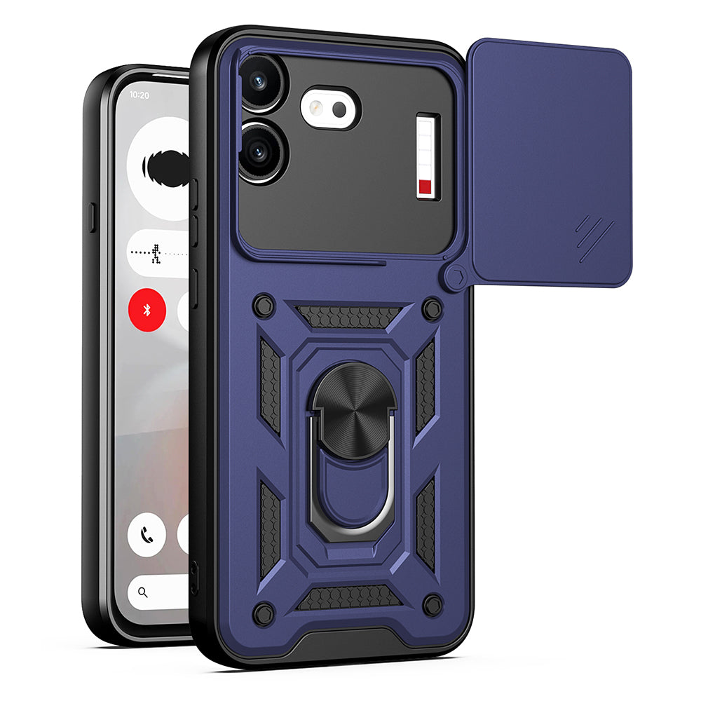 Husa pentru Nothing Phone (4b), Techsuit, CamShield, Albastra