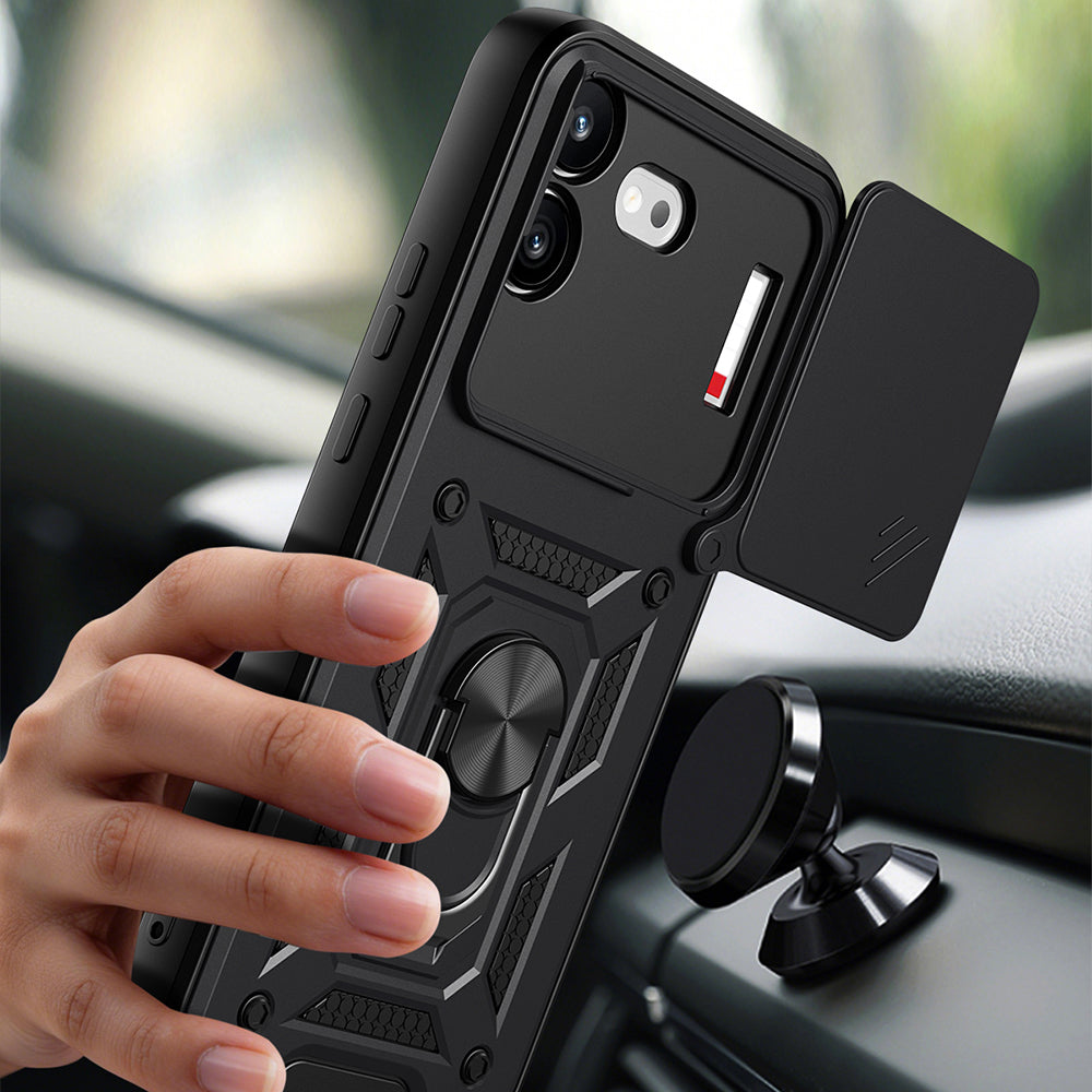 Husa pentru Nothing Phone (4b), Techsuit, CamShield, Albastra