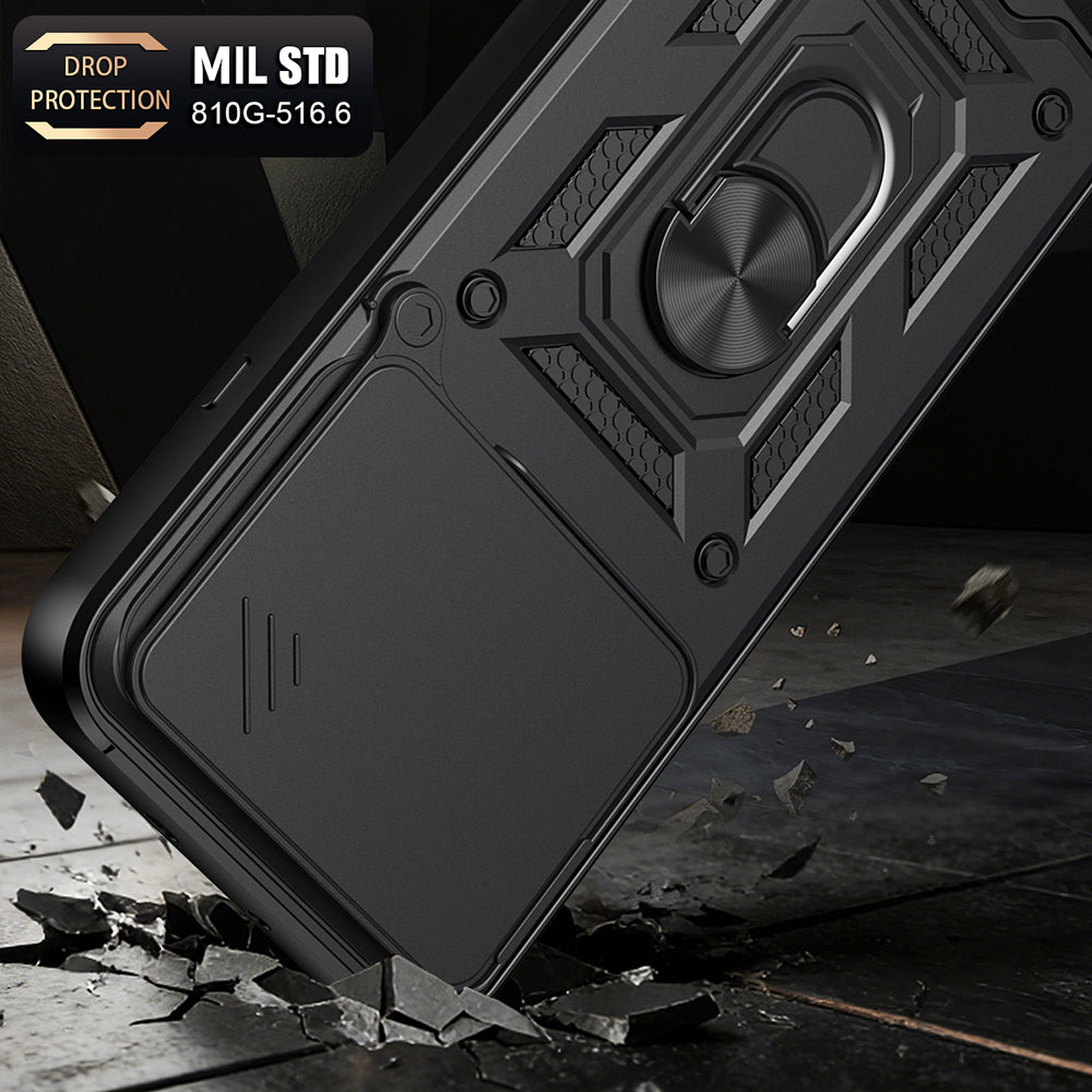 Husa pentru Nothing Phone (4b), Techsuit, CamShield, Neagra