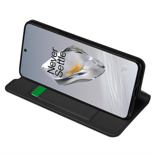 Husa pentru OnePlus 12, Techsuit, Magskin Book, Neagra