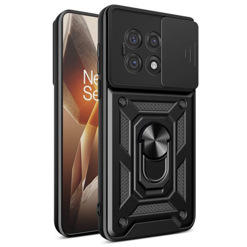 Husa pentru OnePlus 13R, Techsuit, CamShield, Neagra