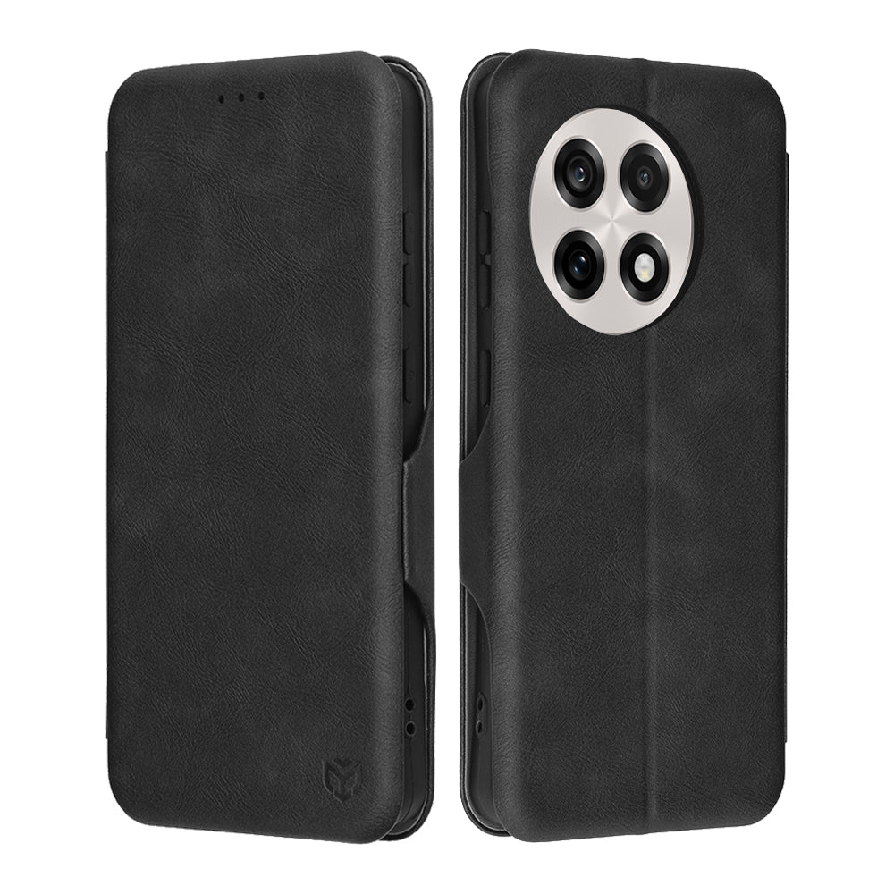 Husa pentru OnePlus 13R, Techsuit, Safe Wallet Plus, Neagra