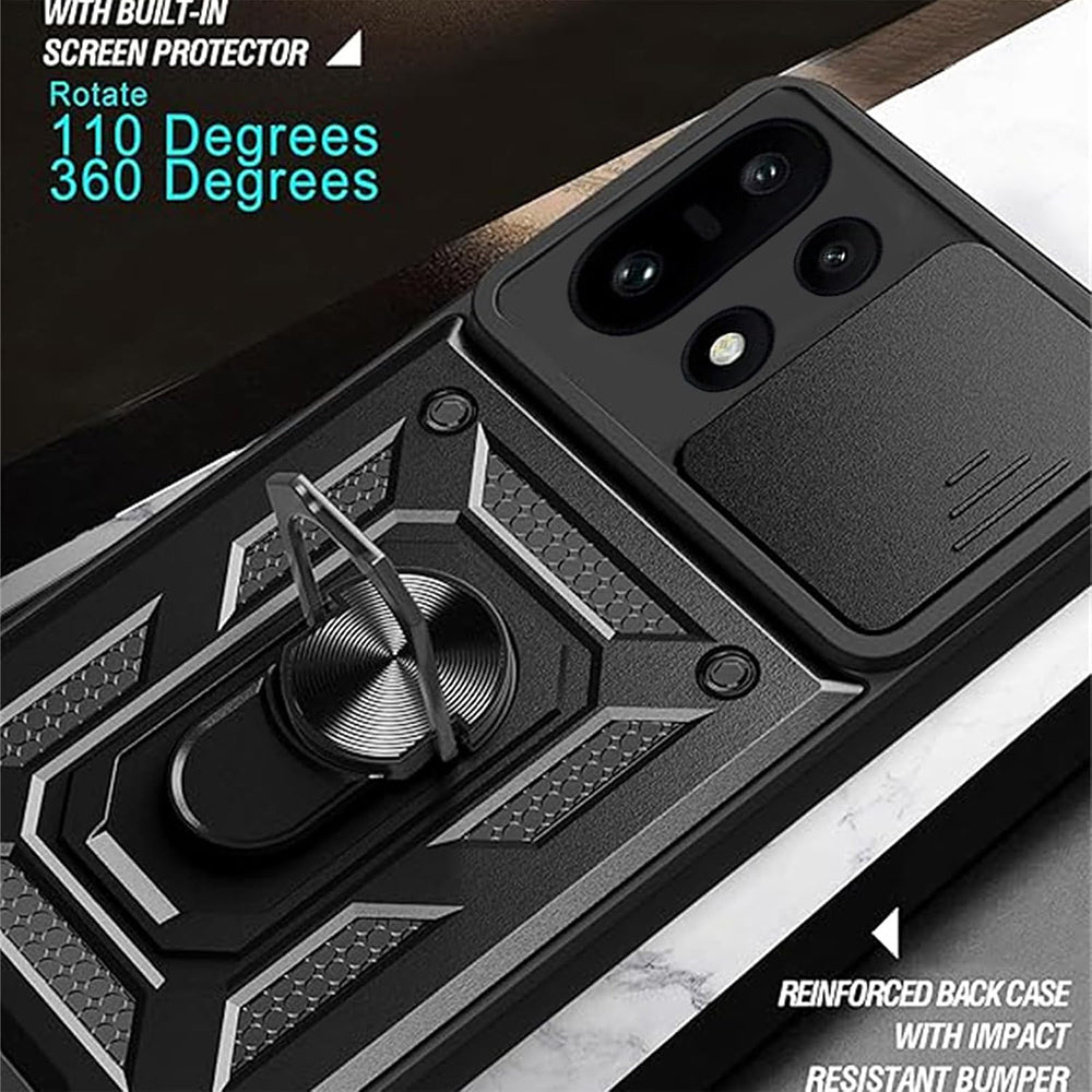 Husa pentru OnePlus 15, Techsuit, CamShield, Albastra