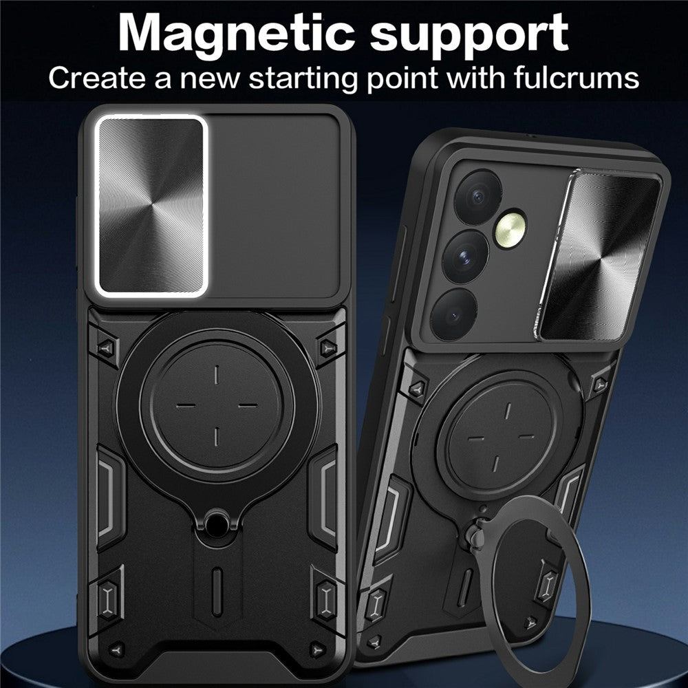 Husa pentru OnePlus 15R, Techsuit, CamGuard Pro, Neagra