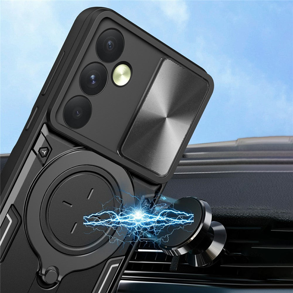 Husa pentru OnePlus 15R, Techsuit, CamGuard Pro, Neagra