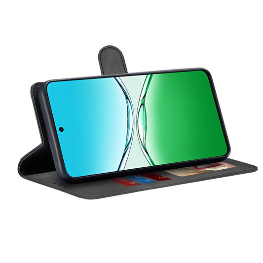 Husa pentru Oppo A5 4G, Techsuit, Diary Book, Neagra