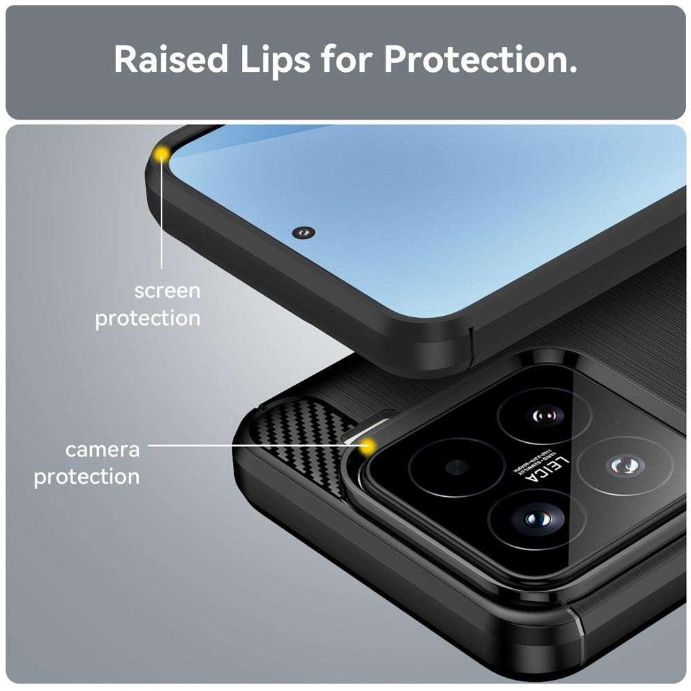 Husa pentru Oppo A6 Pro 5G / A6 Pro 4G, Techsuit, Carbon, Neagra