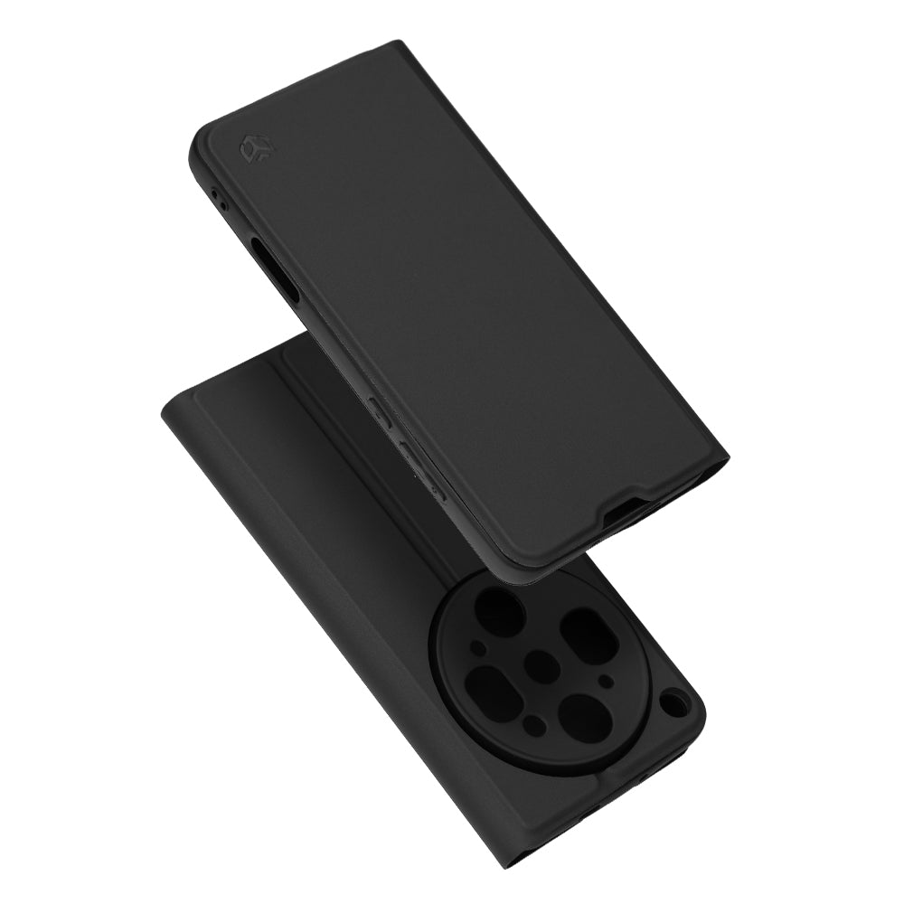 Husa pentru Oppo Find X9 Ultra, Techsuit, Magskin Book, Neagra