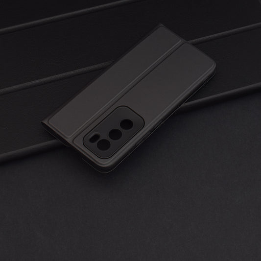 Husa pentru Oppo Reno12, Techsuit, Magskin Book, Neagra