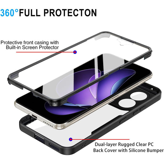 Husa pentru Oppo Reno13 FS 5G / Reno13 F 4G / Reno13 F, Techsuit, ColorVerse 360, Albastra