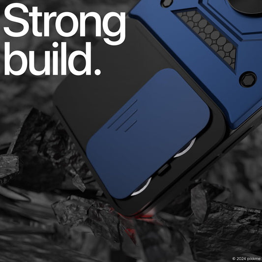 Husa pentru Oppo Reno13, Techsuit, CamShield, Roz