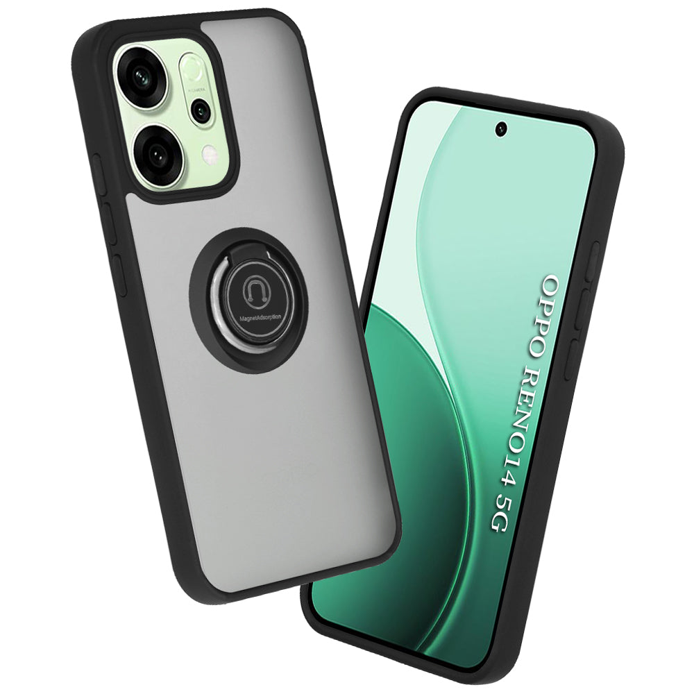 Husa pentru Oppo Reno14, Techsuit, Glinth, Neagra
