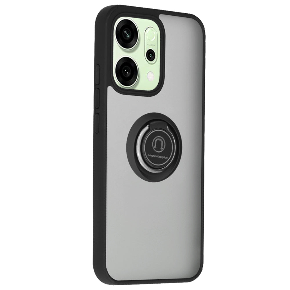 Husa pentru Oppo Reno14, Techsuit, Glinth, Neagra