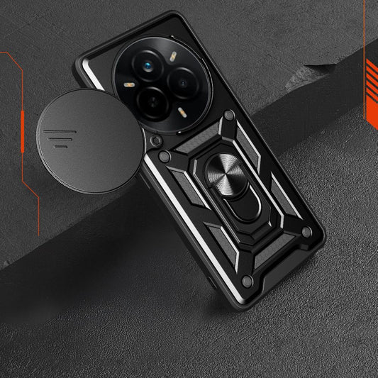 Husa pentru Realme 14 Pro, Techsuit, CamShield, Neagra