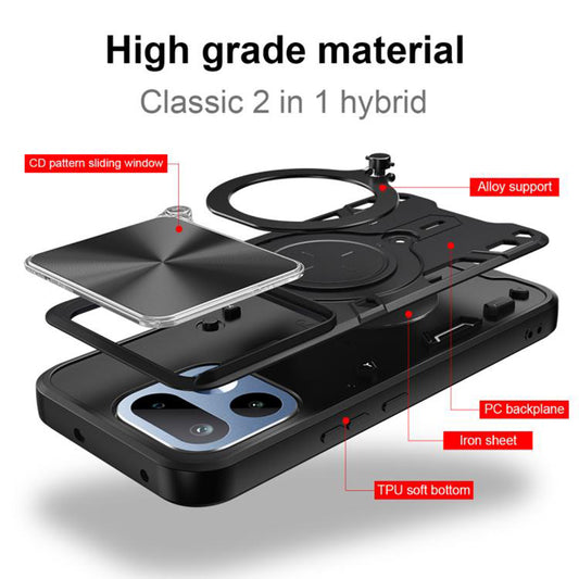 Husa pentru Realme 16 Pro+, Techsuit, CamGuard Pro, Neagra