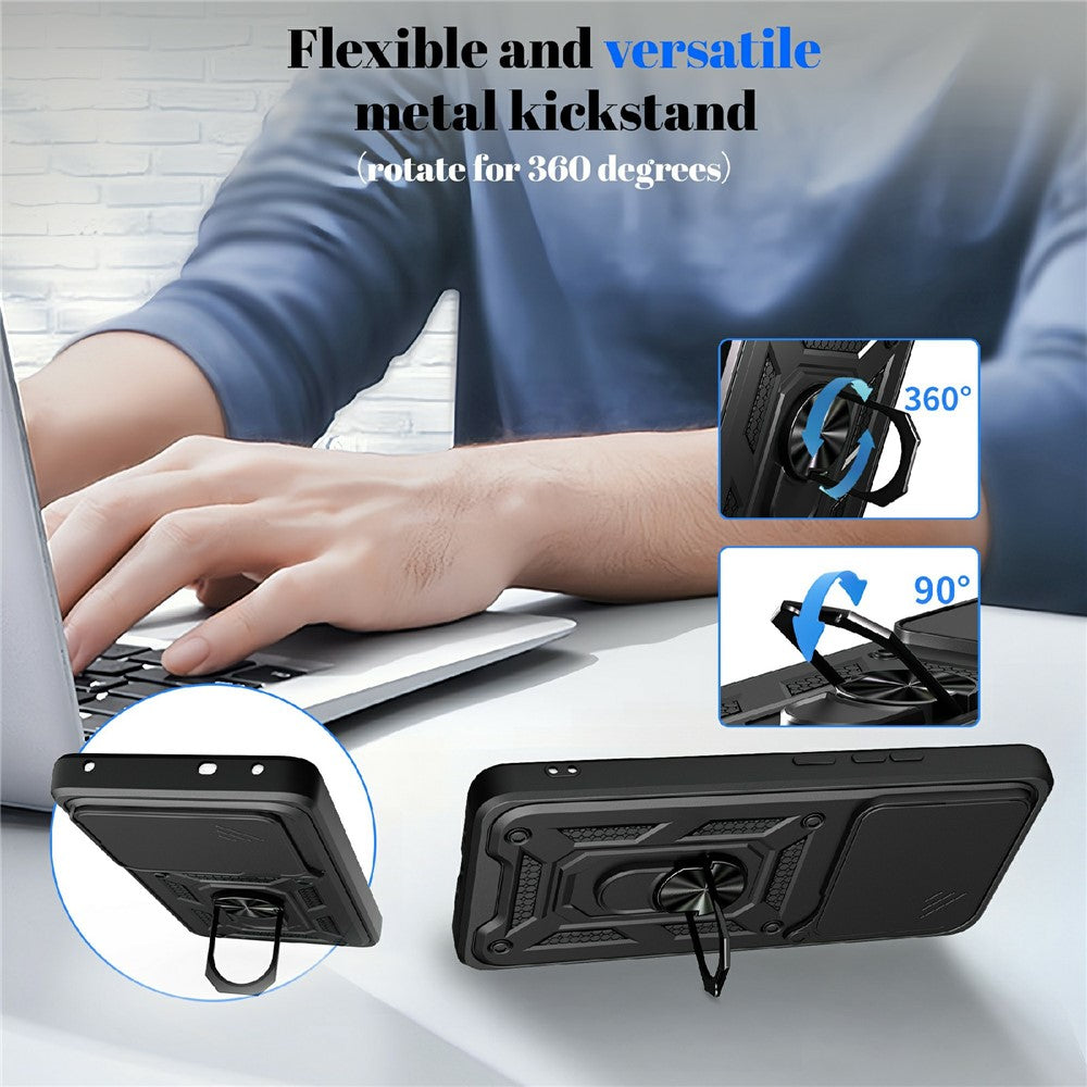 Husa pentru Realme 16 Pro+, Techsuit, CamShield, Albastra