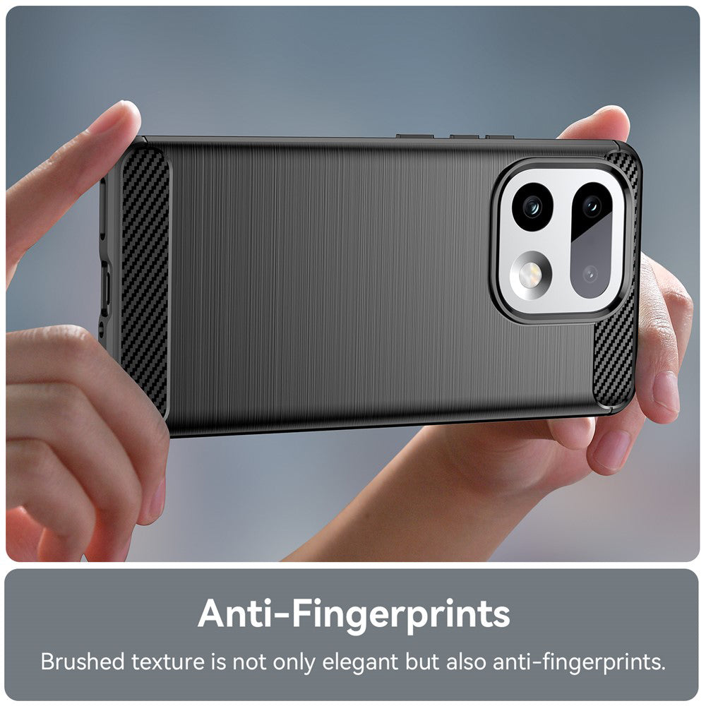 Husa pentru Realme 16 Pro+, Techsuit, Carbon, Neagra